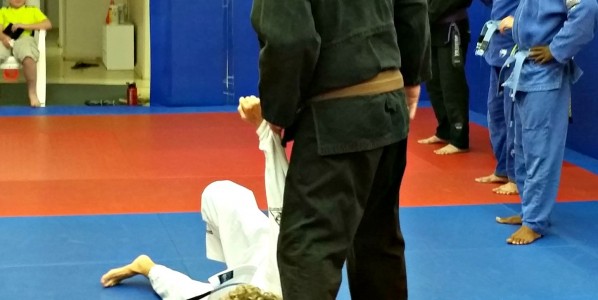 Congratulations to Cathy Dew on her Blue Belt Promotion.
