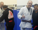 James Speight received his Brown Belt from Luiz Palhares