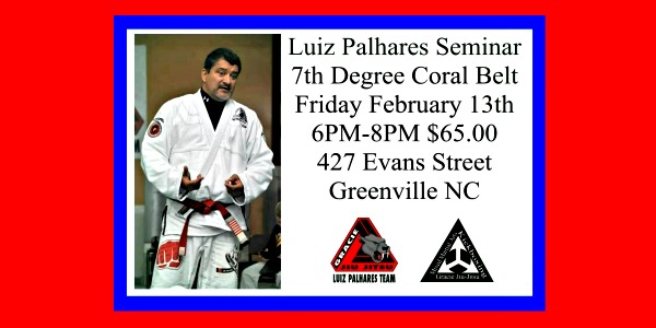 Master Luiz Palhares Seminar February 13th 6PM