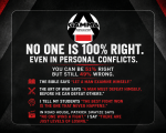 Nobody Is 100% Right